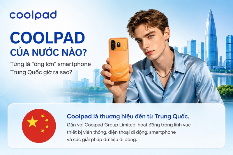 Coolpad của nước nào