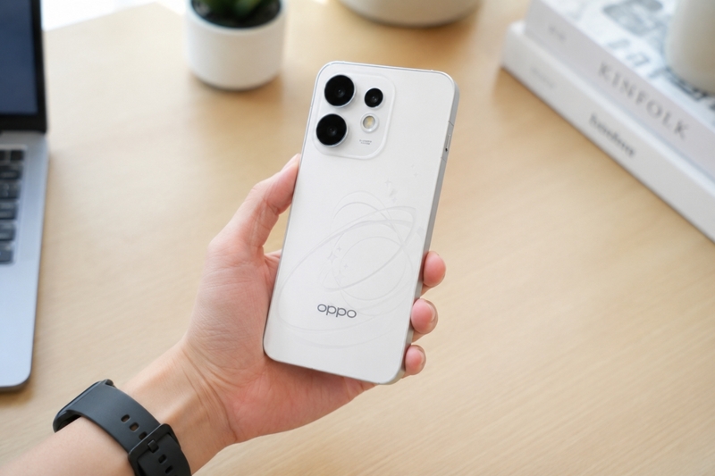 Thiết kế của OPPO Reno16 F 5G