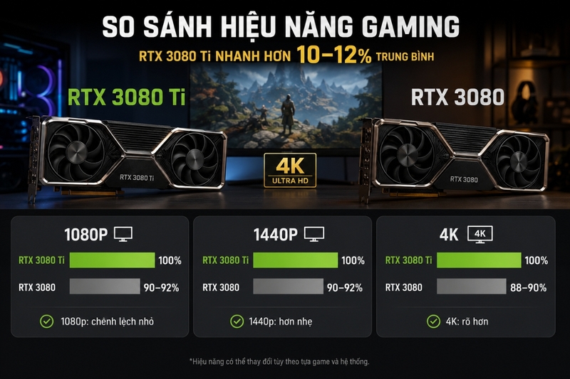 So sánh hiệu năng gaming
