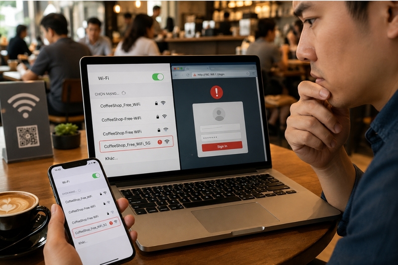 Nghe lén hoặc can thiệp dữ liệu