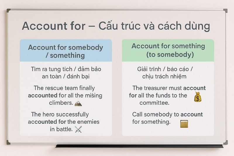 Account for là gì (3)