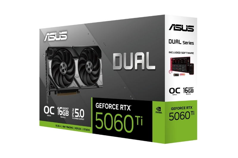 Card đồ họa Asus Dual GeForce RTX 5060 8GB: Sức mạnh Blackwell OC vượt trội