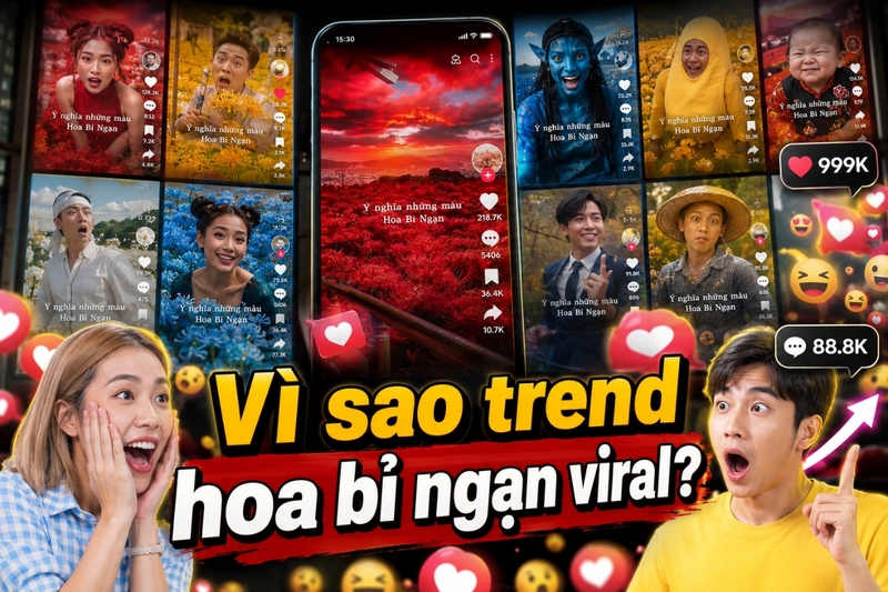 Lý do trend nhanh chóng lan truyền