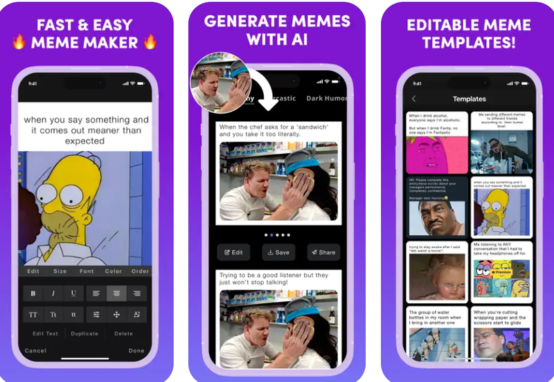 memes com meme maker generator