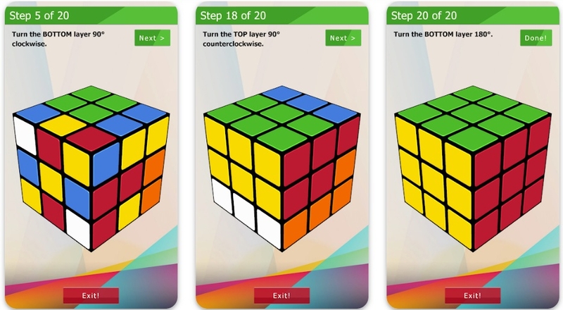 Tải 3D Cube Solver: Ứng dụng giải Rubik 3x3 cực đơn giản