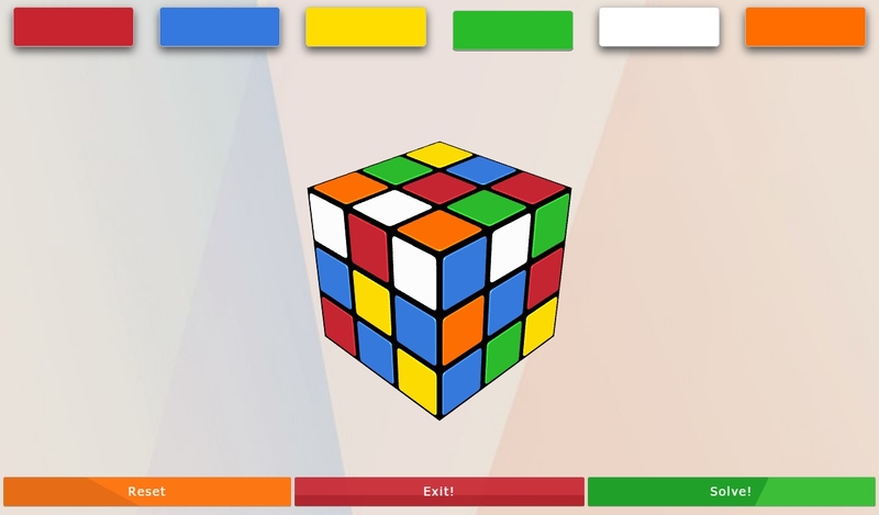 Tải 3D Cube Solver: Ứng dụng giải Rubik 3x3 cực đơn giản