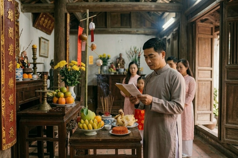 Nội dung chính trong bài khấn