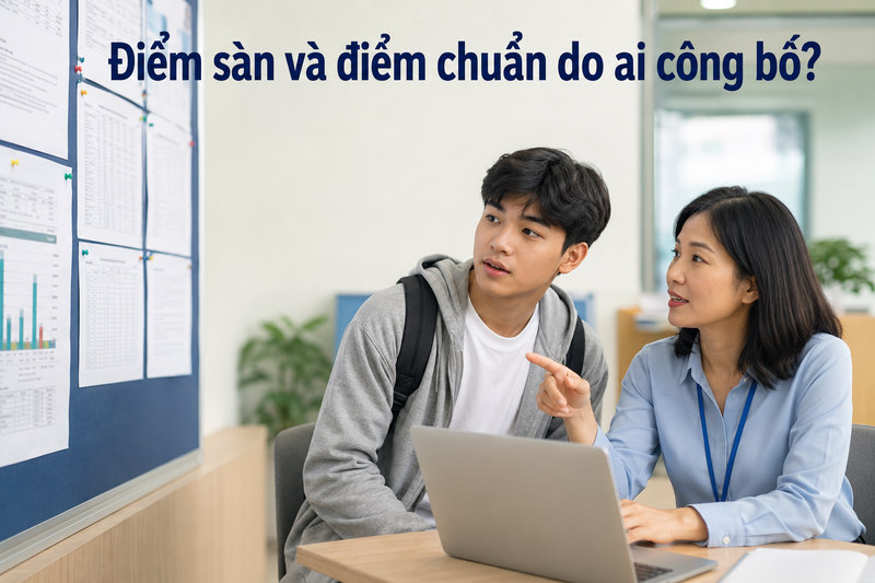 Điểm sàn và điểm chuẩn do ai công bố