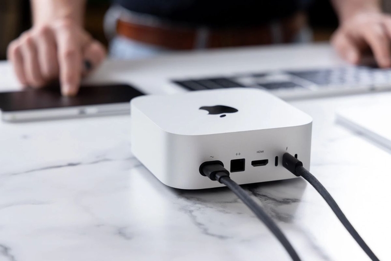 Mac Mini M6 có bộ nhớ thống nhất RAM tiêu chuẩn từ 16 GB