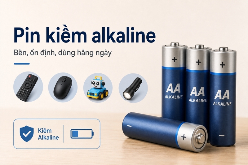 Pin kiềm alkaline