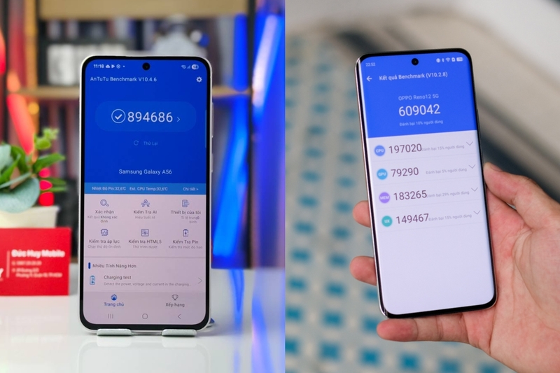 So sánh Samsung Galaxy A56 vs OPPO Reno12 - 4