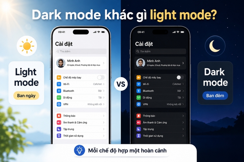 Dark mode là gì - 3