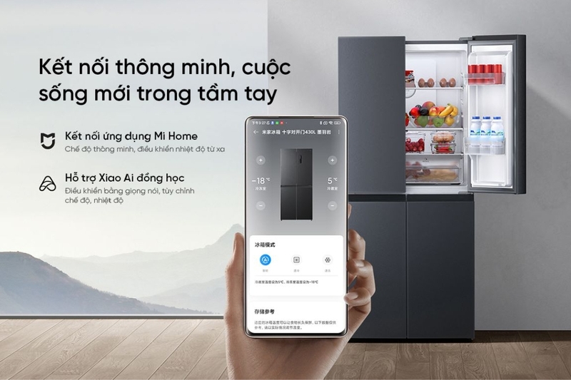 Đánh giá tủ lạnh Xiaomi Mijia 430L (6)