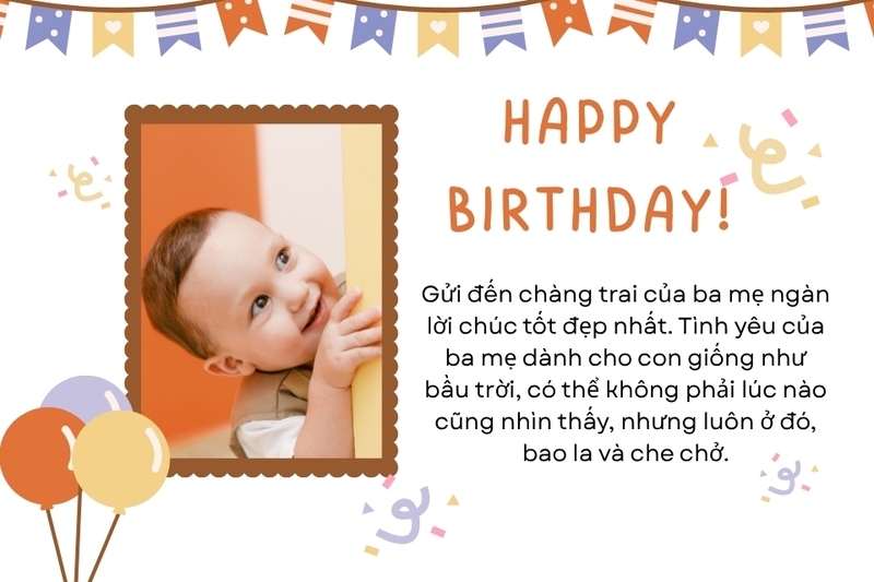 Lời chúc sinh nhật con trai ý nghĩa nhất (2)