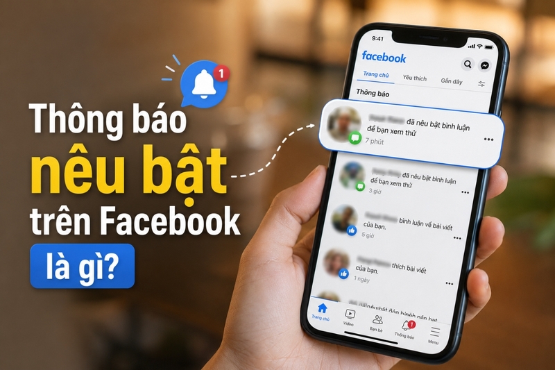 Thông báo nêu bật trên Facebook là gì - 1