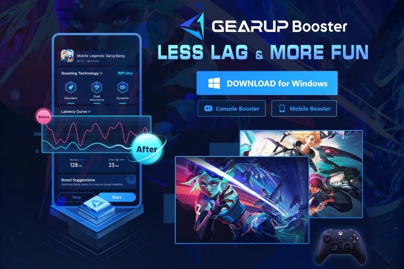 GearUP Console Booster
