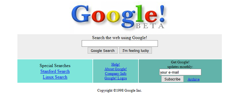Thành lập Google (1998)