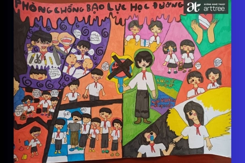 4.Tranh vẽ phòng chống bạo lực học đường.jpg