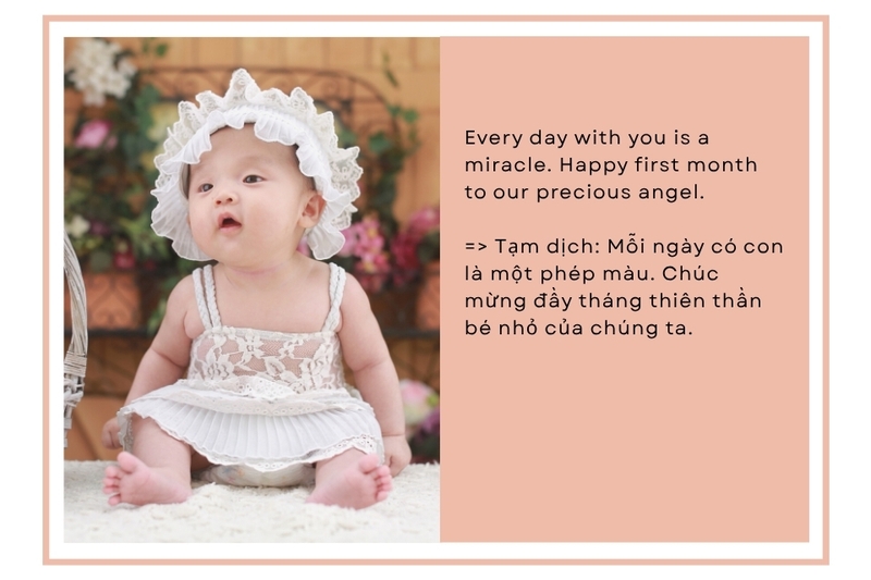 Lời chúc ý nghĩa cho ba mẹ và bé