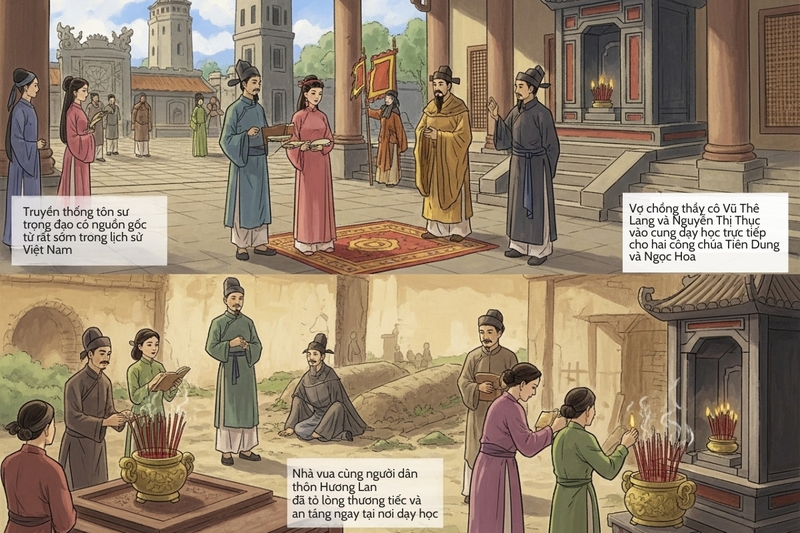 Nguồn gốc ra đời của tôn sư trọng đạo