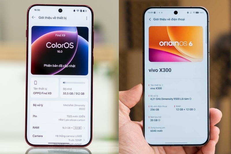 Giới thiệu tổng quan về OPPO Find X9 và vivo X300