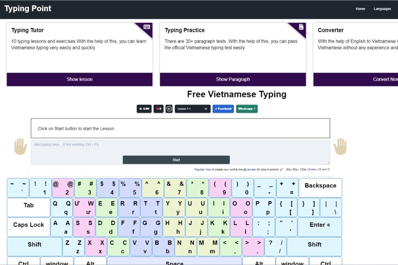 TypingPoint Vietnamese Typing