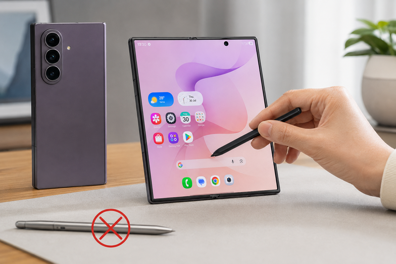 Galaxy Z Fold8 Ultra có dùng được bút cảm ứng khác không