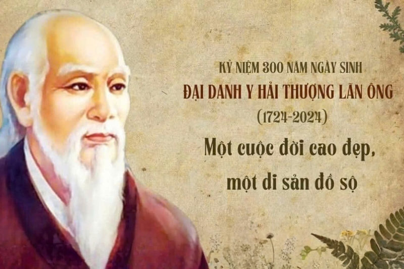 Ngày sinh của Hải Thượng Lãn Ông Lê Hữu Trác (11/12/1720, dương lịch)
