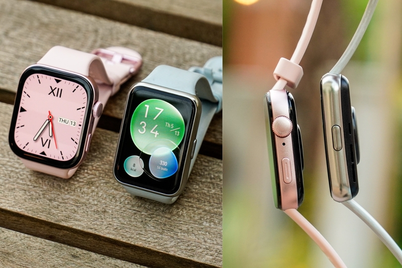 So sánh Huawei Watch Fit 3 và Huawei Watch Fit 2 về thiết kế