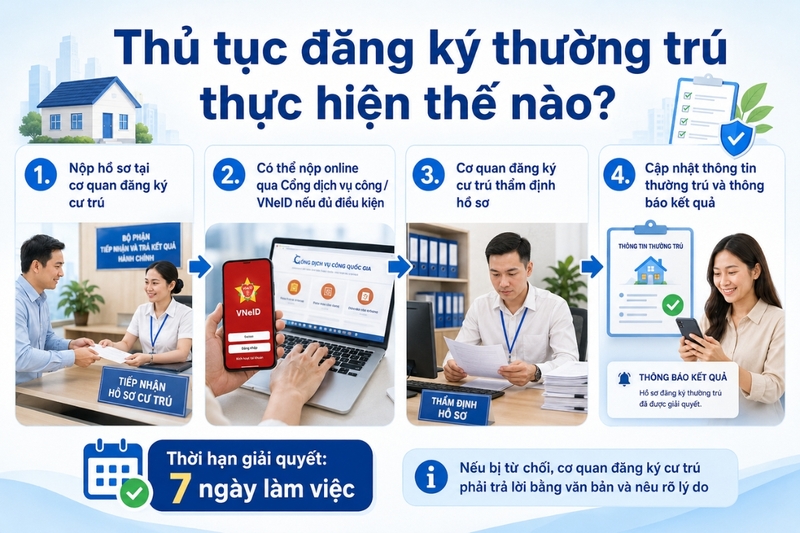 hủ tục đăng ký thường trú thực hiện thế nào