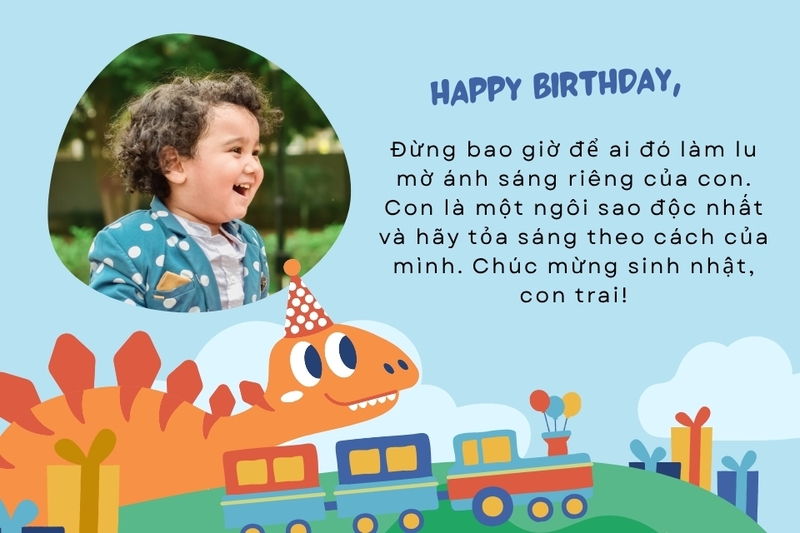 Lời chúc sinh nhật con trai ý nghĩa nhất (3)