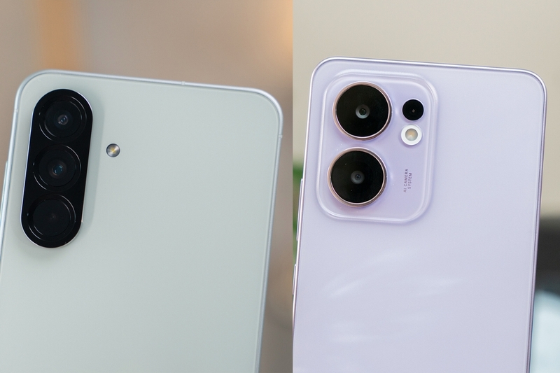 Về camera: Galaxy A56 nhỉnh hơn về thông số