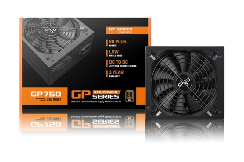 Bộ nguồn Aigo GB750 80 Plus Bronze: Ổn định và đáng tin cậy