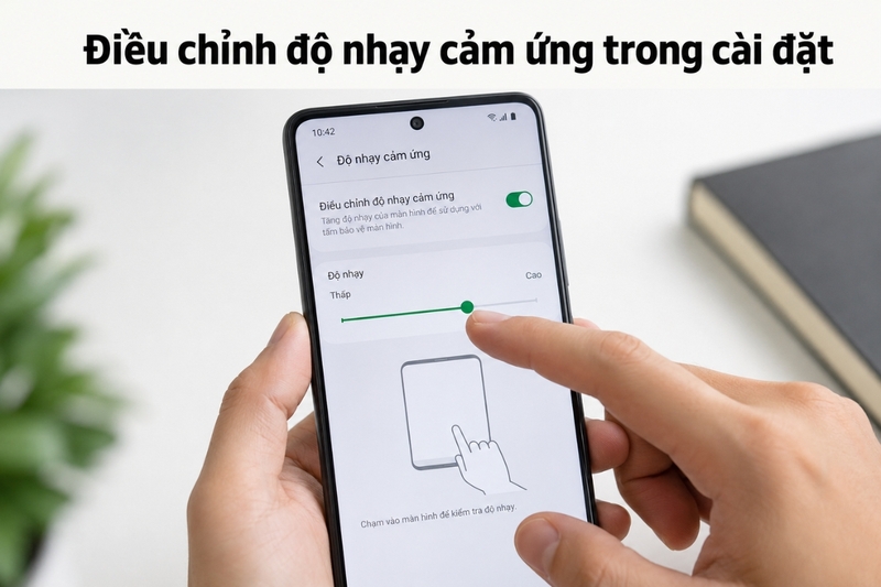 Trên điện thoại Android