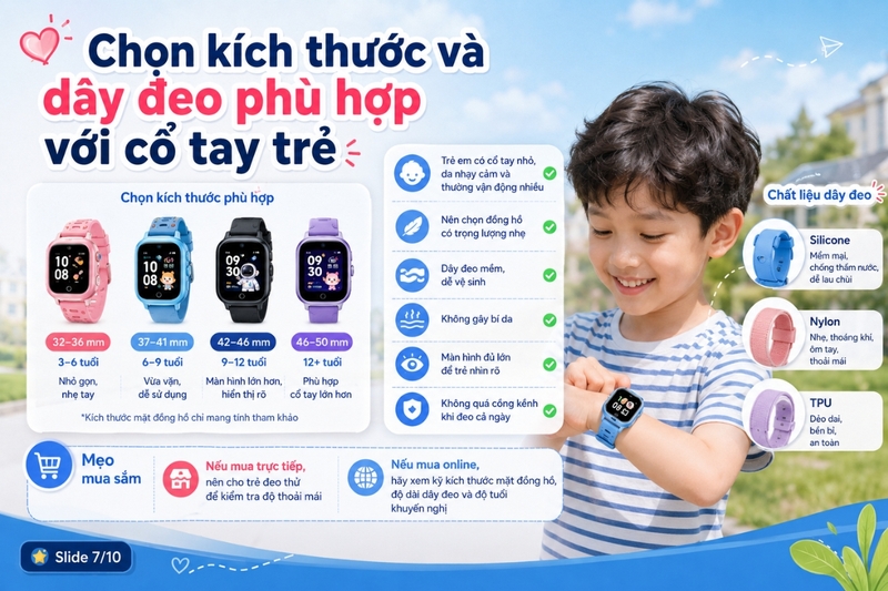 Chọn mua đồng hồ thông minh cho trẻ em như thế nào - 5