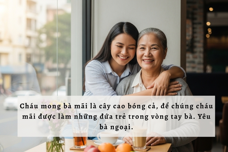 Lời chúc 20/10 ấm áp gửi bà ngoại (2)