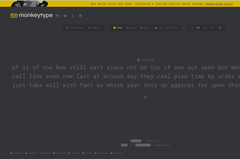 Monkeytype