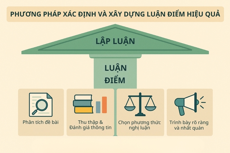 Phương pháp xác định và xây dựng luận điểm hiệu quả