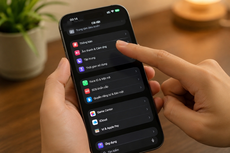 Cách bật tắt chế độ im lặng trên iPhone 17 - 6