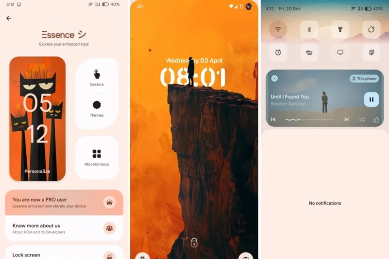 Sự khác biệt giữa ROM gốc và custom ROM