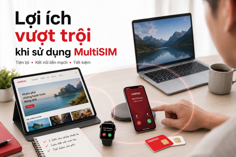 Lợi ích vượt trội khi sử dụng MultiSIM