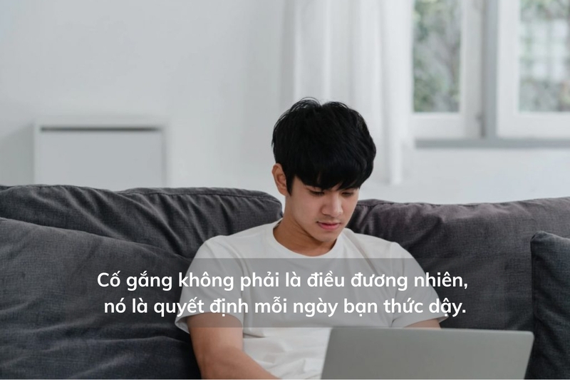 STT cố gắng vì bản thân