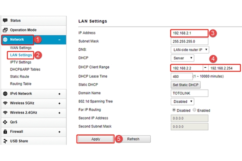 Cách đổi IP 192.168.2.1 đơn giản