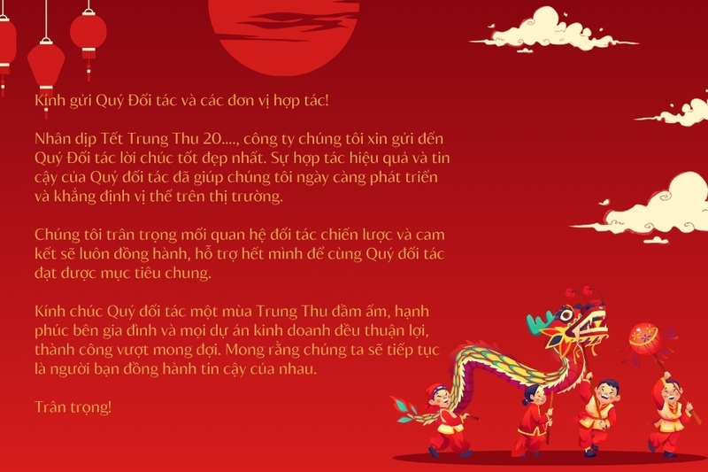 Lời chúc dành cho đối tác doanh nghiệp