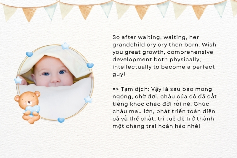 Lời chúc từ ông bà ngoại