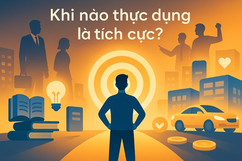 Khi nào thực dụng là tích cực?
