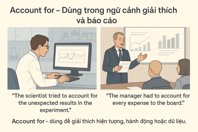 Account for là gì (2)
