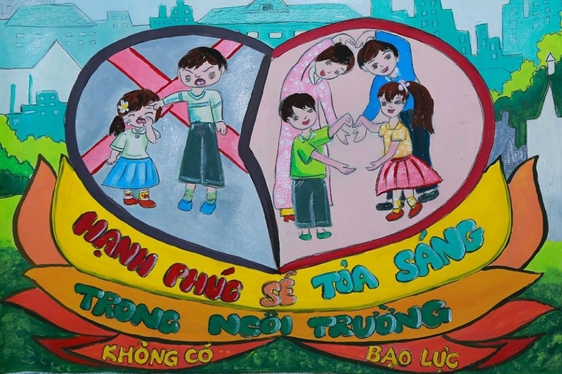 5.Tranh vẽ phòng chống bạo lực học đường.jpg