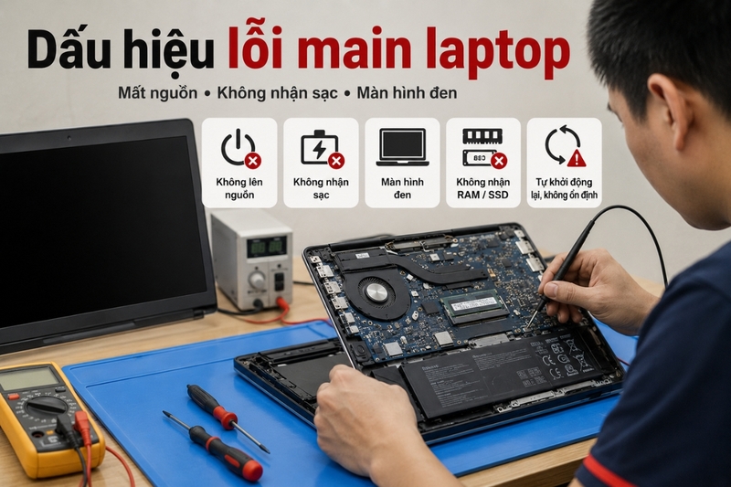 Thay main laptop giá bao nhiêu - 4