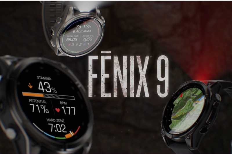Garmin Fenix 9 Titanium 47mm AMOLED Dây Silicone Xám Sỏi - 1